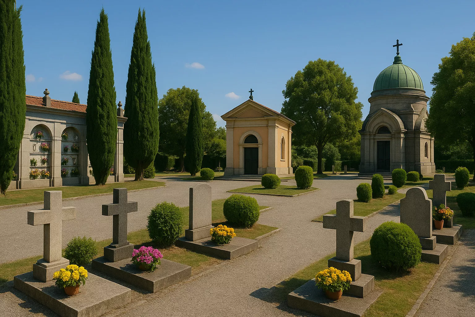 Avviso pubblico per la concessione di n.130 loculi e n.4 cappelle poste nell’ampliamento del cimitero comunale